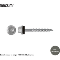 Hex Flanged T17 Timber Screw Neo Sealed Galvanized