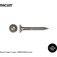 Bugle Batten Screw T17 316 Stainless