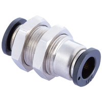 20-031-08 QF31 1/2 Tube Push-In Bulkhead Union
