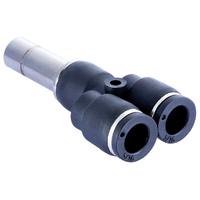 20-075A-03 QF75A 3/16 Tube Plug In 'Y'