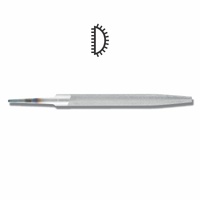 Engineers Half Round Tapered File - No Handle