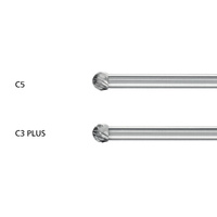 Miniature Burr KUD 3mm Shank - Ball Shape
