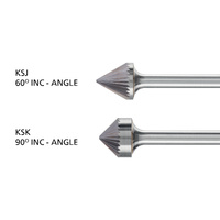 Conical (Included Angle) Burr KSJ 6mm Shank