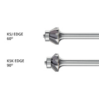 Radius Burr KSJ with Bearing Guide 6mm Shank