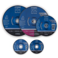 Grinding Wheel Premium Depressed Centre - STEEL / CAST