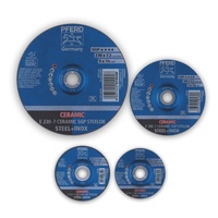 Grinding Wheel Premium Ceramic Depressed Centre - STEEL / INOX