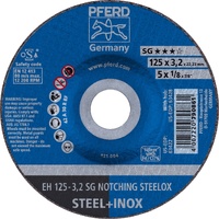 Pipe Notching Cut-Off Wheels Premium Raised Hub - STEEL / INOX