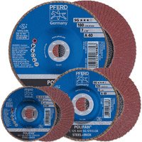 POLIFAN Flap Disc Premium Aluminium Oxide - STEEL / INOX
