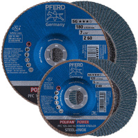 POLIFAN Flap Disc Premium Zirconia - STEEL / INOX
