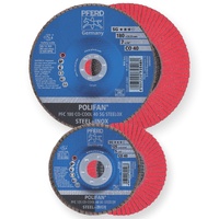 POLIFAN STRONG - Flap Disc Premium SG COOL Ceramic STEELOX - STEEL / INOX