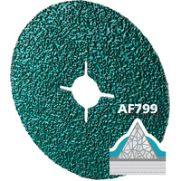 Resin Fibre Discs - ACTIROX AF799 - Steel - Ceramic Range