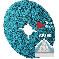 Resin Fibre Discs - ACTIROX AF890 Top Size - INOX - Ceramic Range