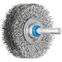 Shaft Mounted Wheel Brushes RBU - Crimped INOX Wire