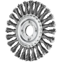 Wheel Brushes RBG - Twist Knot STEEL Wire