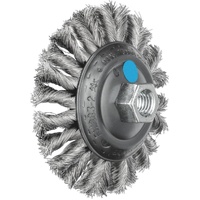 Flared Cup Brushes KBG - Twist Knot COMBITWIST INOX Wire