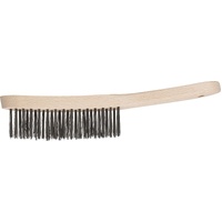 Hand Scratch Brushes HBU - STEEL Wire - 350mm Wooden Body