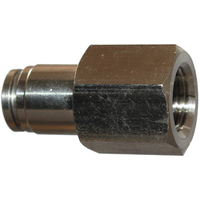 21-M010-1004 BQFM10 10mm Tube x 1/4 BSP Female Connector