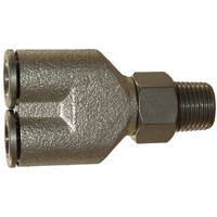 21-M076-0402 BQFM76 4mm Tube x 1/8 BSPT Male Branch 'Y'