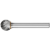 Ball Shape Burr KUD 6MM Shank KUD 1210/6 TOUGH