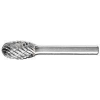 Oval Shape Burr TRE 6MM Shank TRE 1220/6 ALLROUND