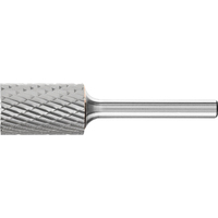Cylindrical End Cut Burr 5/8x1 ZYAS 1/4" Shank SB-6 ZYAS 15.9x25.4x6.35 C3 PLUS