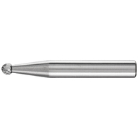 Ball Shape Burr KUD 1/4" Shank SD-14 KUD 4.8x3.17x6.35 C3 PLUS