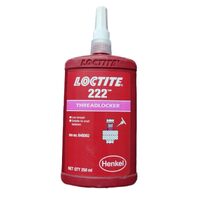 LOCTITE® 222 Threadlocker - Low Strength - Purple - 250ml Bottle