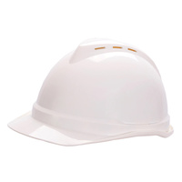 MSA V-Gard Advance 500 Hard Hat 6 Point Vented White