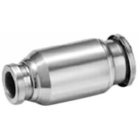 23-M004R-04I02 4mm Tube x 1/8 Tube Stainless Steel Reducing Push-In Double Union