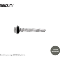 Hex Flanged Self Drilling Screw Double Grip Neo Sealed Galvanized