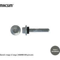 Hex Flanged S500 Self Drilling Screw Neo Sealed Galvanized
