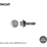 Hex Flanged Self Drilling Screw Neo Sealed Galvanized