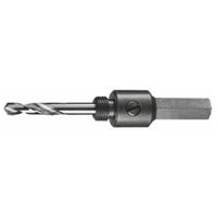 Bi-Metal Hole Saw Arbor  LSS 1 - 9.53mm - 3/8" HEX SHANK 1/2" - 20UNF Suits LS14-30mm