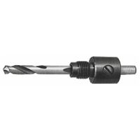 Bi-Metal Hole Saw Arbor  LSS 4 - 6.35mm - 1/4" ROUND SHANK 1/2" - 20UNF Suits LS14-30mm