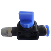 26-HMT0804 8mmx1/4 Push-In Venting Shut-Off Valve (Tube Out)