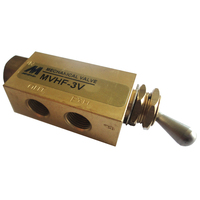 26-MJTV-3 3 Way. 2 Position Toggle Valve