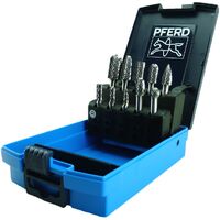 10pc Burr Set 1/4" Shank - Tungsten Carbide - Premium