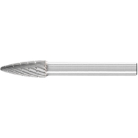 Tree Radius Burr RBF 1/4" Shank SF-3 RBF 9.5x19x6.35 MX NCC