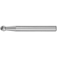 Ball Shape Burr KUD 1/4" Shank SD-1 KUD 6.35x4.8x6.35 MX NCC