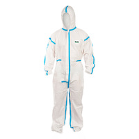 Hi Calibre Microporous Coveralls - Type 4, 5 & 6 - Large