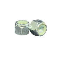 #1-72 UNF Nylon Insert Nyloc Nut NM (Standard) Grade 2 Zinc Plated