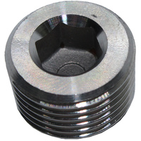 31-064IH-02 #64IHSS 1/8 Stainless Steel Internal Hex Plug
