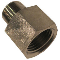 31-072-0404 #72SS 1/4x1/4 Stainless Steel M&F Adaptor