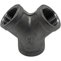 31-075-24 #75SS 1-1/2 Stainless Steel Y Piece