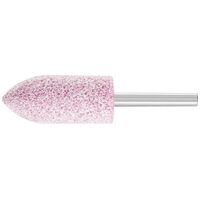 A Shape 1/4" Shank Aluminium Oxide - Pink - O Hardness  A11 6.3 AR 30 O 5 V