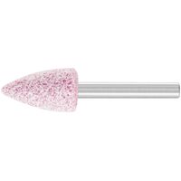 A Shape 1/4" Shank Aluminium Oxide - Pink - O Hardness  A12 6.3 AR 30 O 5 V