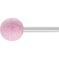 A Shape 1/4" Shank Aluminium Oxide - Pink - O Hardness  A25 6.3 AR 30 O 5 V