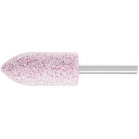 A Shape 6mm Shank Aluminium Oxide - Pink - O Hardness  A11 6 AR 30 O 5 V
