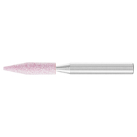 A Shape 6mm Shank Aluminium Oxide - Pink - O Hardness  A15 6 AR 60 O 5 V