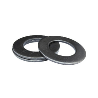 5/16" Flat Round Washer Thru-Hardened High Tensile ASTM F436 Black